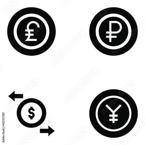 
Pack of Economy Linear Icons 

