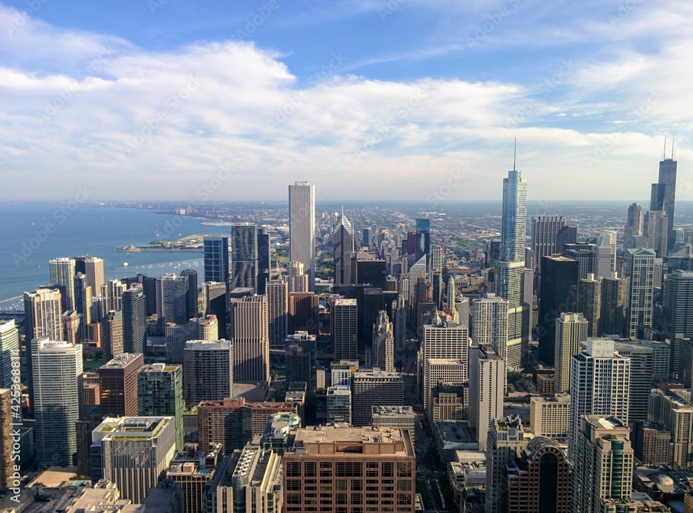 Skyline of Chicago, IL - July 2015