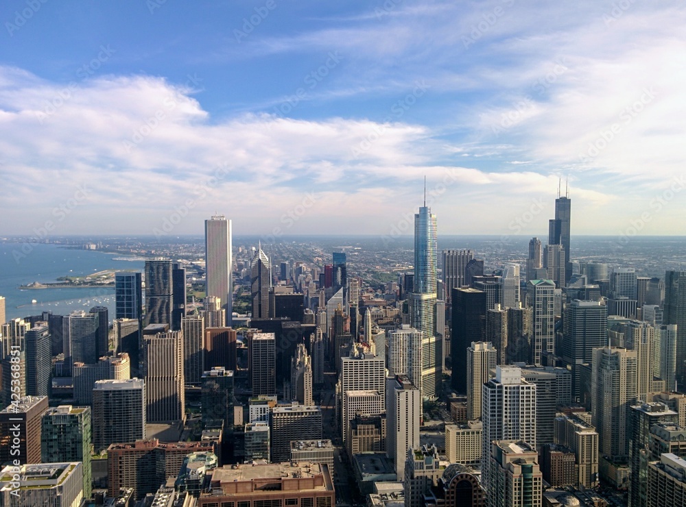 Skyline of Chicago, IL - July 2015