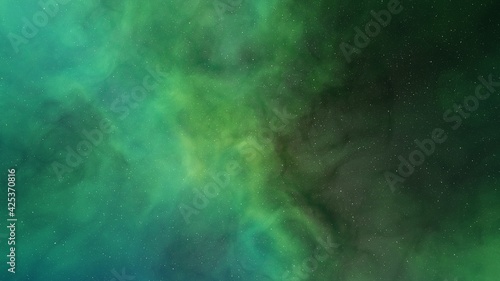 nebula in deep space, abstract colorful background 3d render © ANDREI