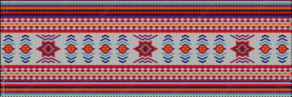  Ornament  is made in bright, juicy, perfectly matching colors. Ornament, mosaic, ethnic, folk pattern.