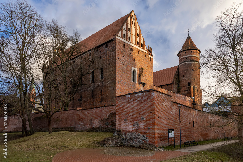 Castle of the Warmian Chapter in Olsztyn.