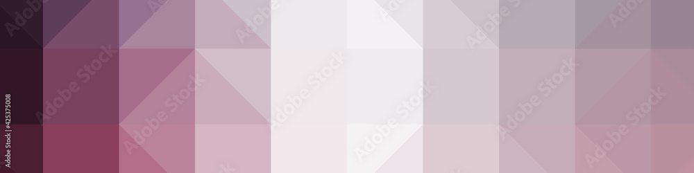 Fototapeta premium Abstract color Low-Polygones Generative Art background illustration