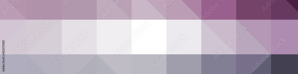 Naklejka premium Abstract color Low-Polygones Generative Art background illustration