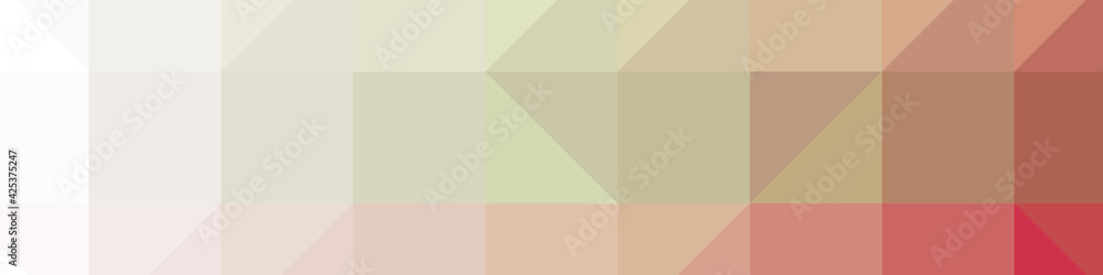 Fototapeta premium Abstract color Low-Polygones Generative Art background illustration