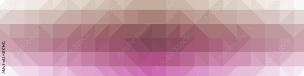 Fototapeta premium Abstract color Low-Polygones Generative Art background illustration