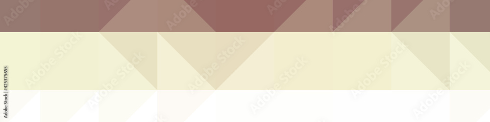 Fototapeta premium Abstract color Low-Polygones Generative Art background illustration