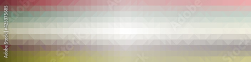 Abstract color Low-Polygones Generative Art background illustration