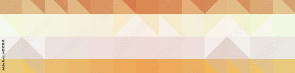 Fototapeta premium Abstract color Low-Polygones Generative Art background illustration