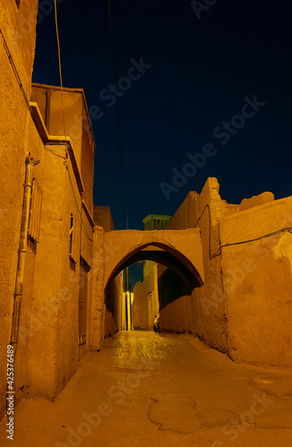 Old town of Yazd, Iran photo