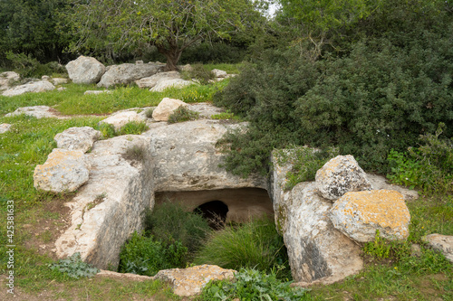 An Ancient Burial Cave in Israel