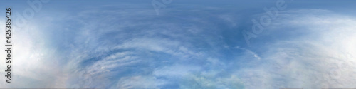 Photography blue sky with beautiful cumulus clouds