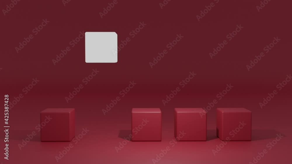 Illustration of outstanding talent. 3D Animation. Illustration of outstanding talent. 3D Animation.