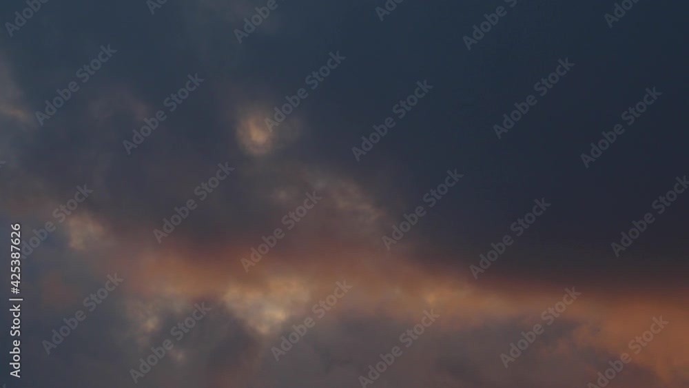time lapse, dark sky at sunset, shifts time lapse, dark sky at sunset, shifts