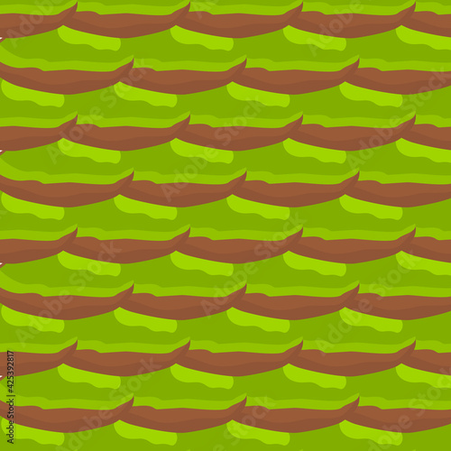 Illustration on theme big pattern identical types pistachio