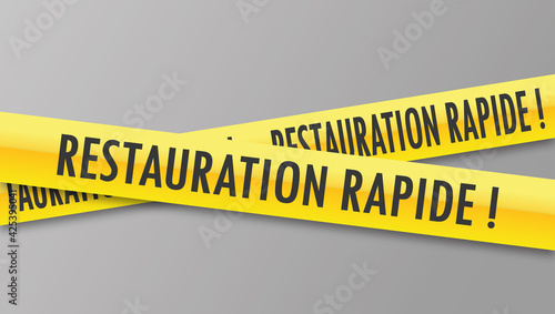 Logo restauration rapide.