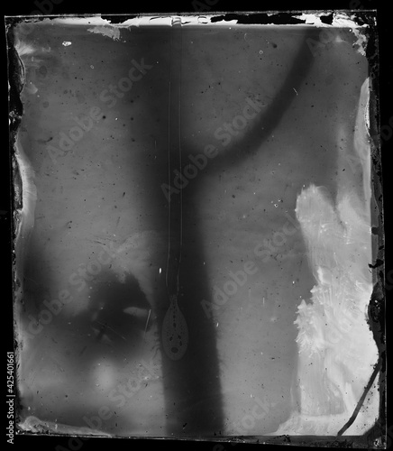 grunge wet plate collodion texture