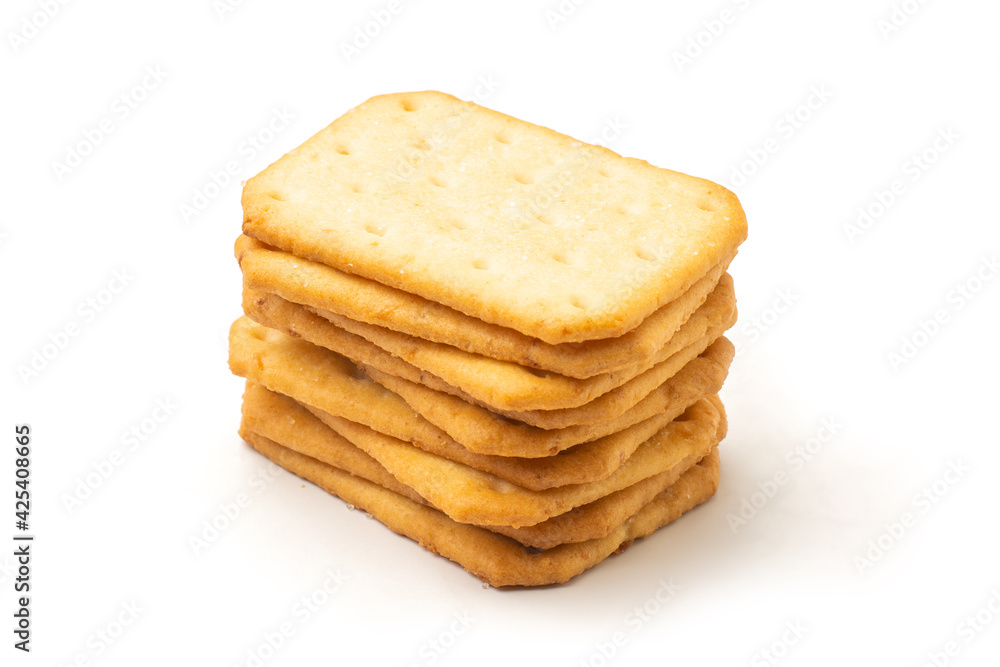 The most delicious biscuits on white background The most delicious biscuits on white background