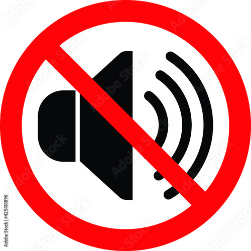 No Noise sign
