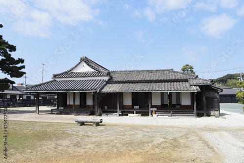 This place was used as a Barrier  Checkpoint  during the Edo period  1603-1867  in Japan.Kosai City  Shizuoka Prefecture    Arai Sekisho   