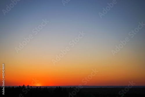 Buffalo NY Chestnut Ridge Sunset