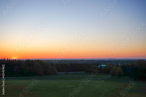 Buffalo NY Chestnut Ridge Sunset