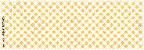 yellow fabric pattern texture - vector textile background for your design	