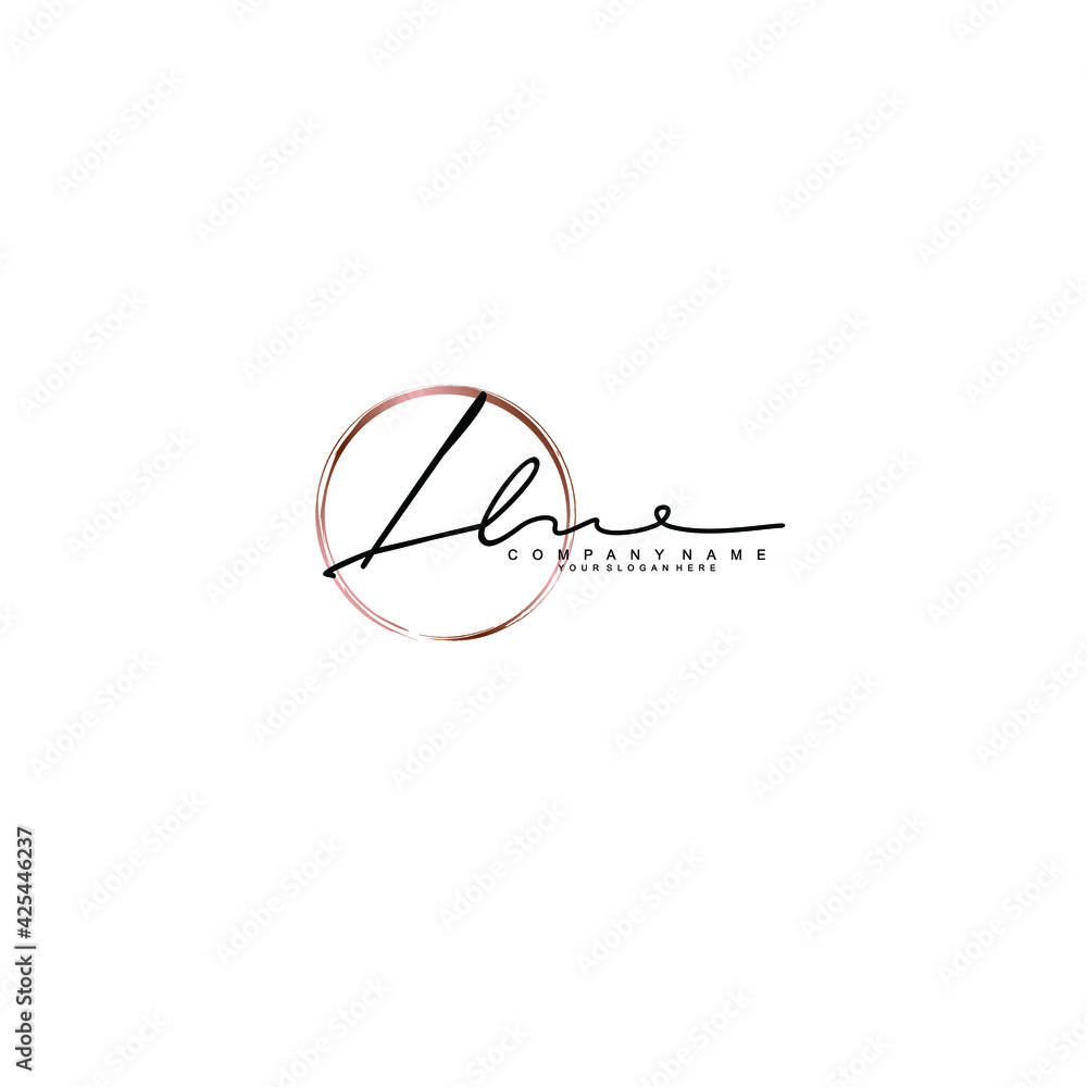 LL Initials handwritten minimalistic logo template vector LL Initials handwritten minimalistic logo template vector