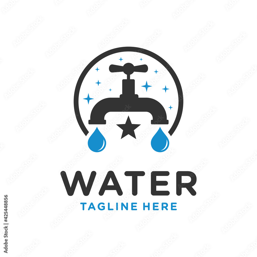modern mineral water industry logo modern mineral water industry logo