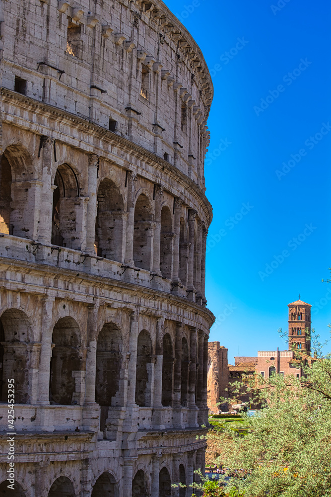 Fototapeta premium Colosseum of Rome in Italy. High quality photo