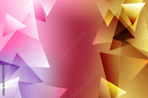 三角背景　abstract tryangle on dark background