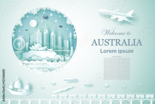 Travel landmarks Australia ancient and castle architecture monument.