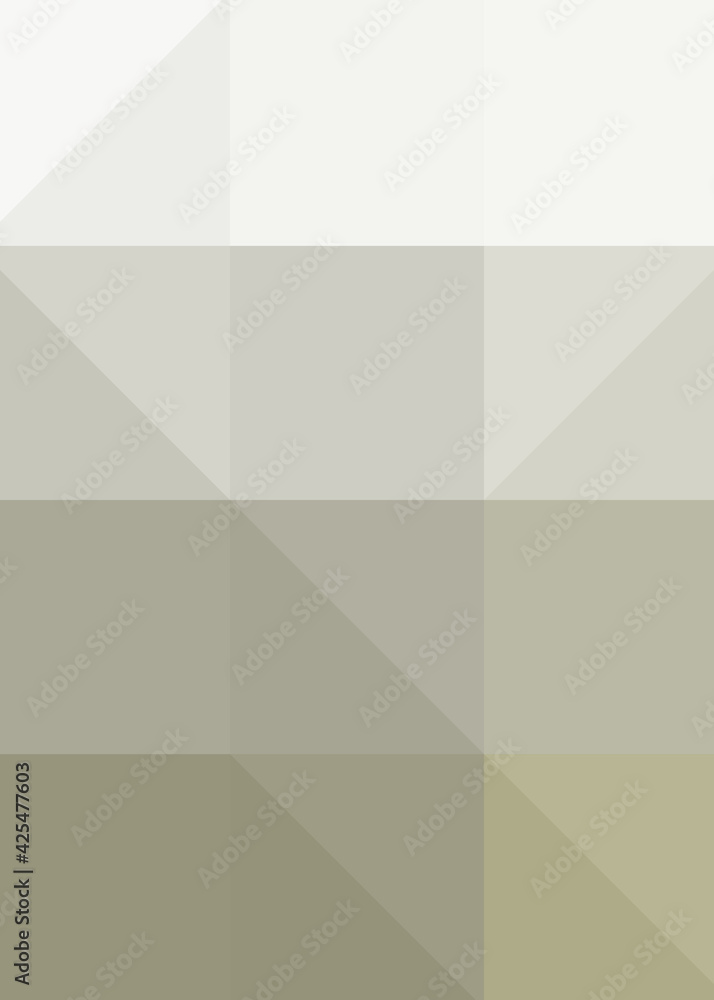 Fototapeta premium Abstract color Low-Polygones Generative Art background illustration