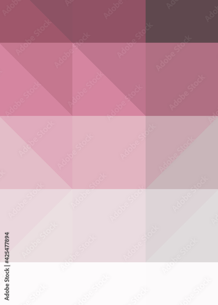 Fototapeta premium Abstract color Low-Polygones Generative Art background illustration