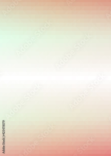 Abstract color Low-Polygones Generative Art background illustration