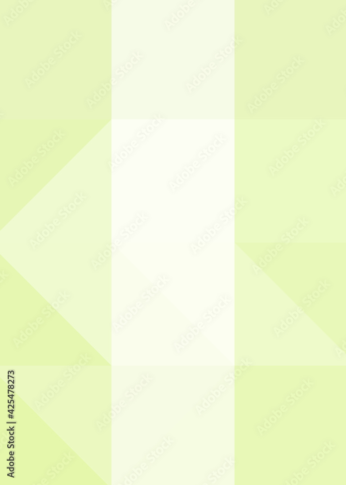 Fototapeta premium Abstract color Low-Polygones Generative Art background illustration