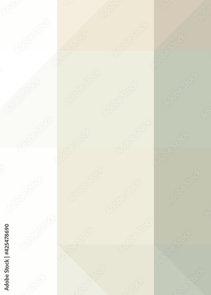 Obraz premium Abstract color Low-Polygones Generative Art background illustration