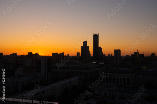 Sunset in the city © novikova.photo