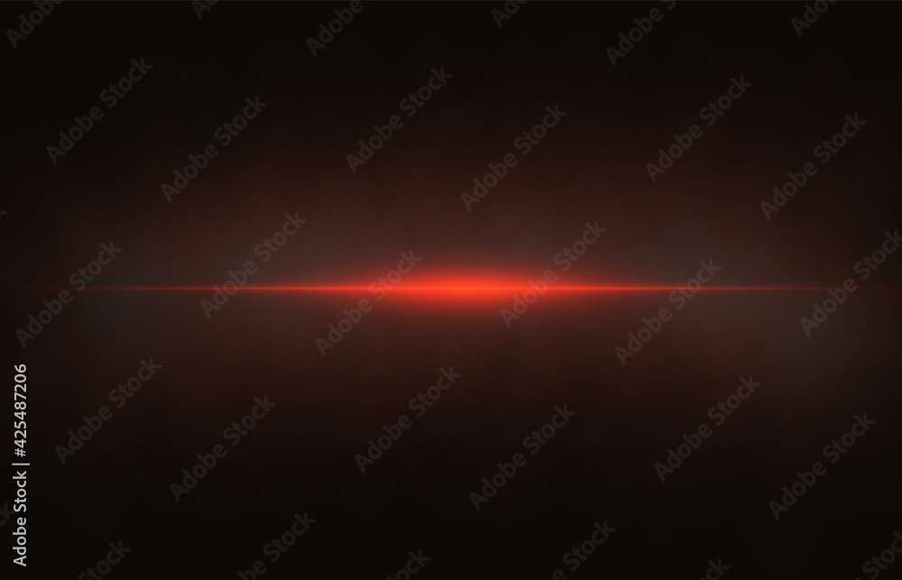 Fototapeta premium Bright light effect with rays and highlights for vector illustration.