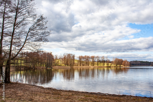 a lake located in Masuria in Poland in the area of former Prussia
