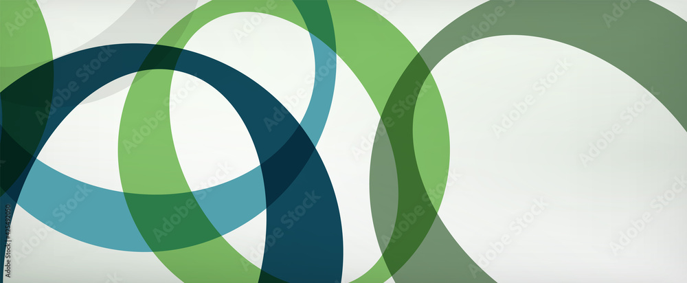 Ring geometric shapes, o letter repetition wallpaper. Abstract background for business or technology presentations, internet posters or web brochure covers Ring geometric shapes, o letter repetition wallpaper. Abstract background for business or technology presentations, internet posters or web brochure covers