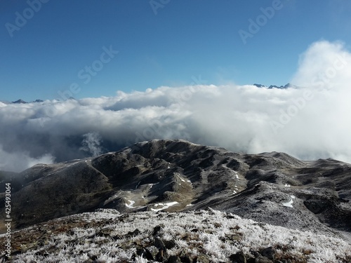 Watles Panorama über die Vingschgauer Alpen photo