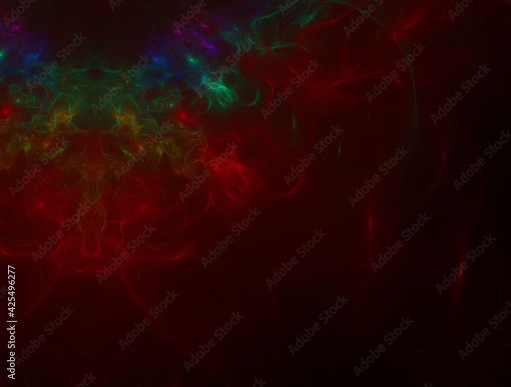 Imaginatory fractal background generated Image