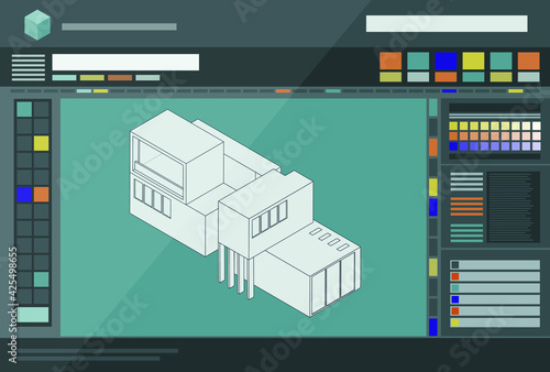 Architecture and 3D modeling software