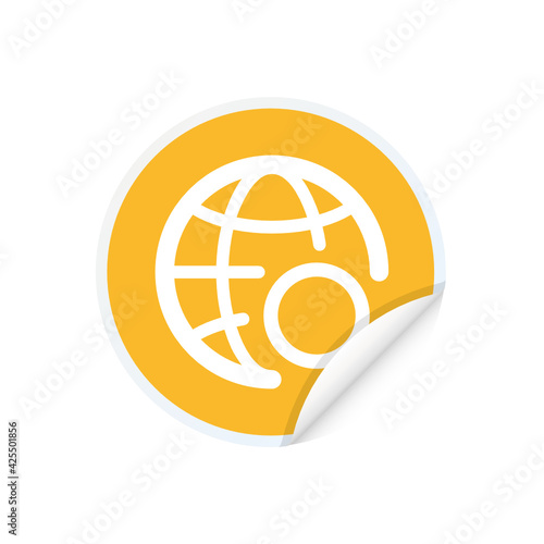 Search Location - Sticker