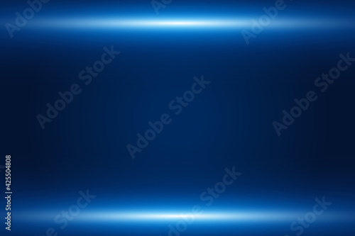 Vector futuristic technology background , blue room lighting