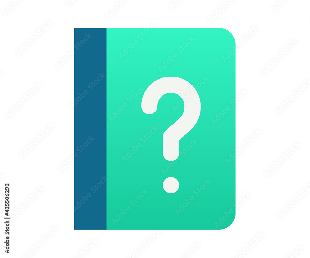 handbook help guidebook single isolated icon with gradient style handbook help guidebook single isolated icon with gradient style