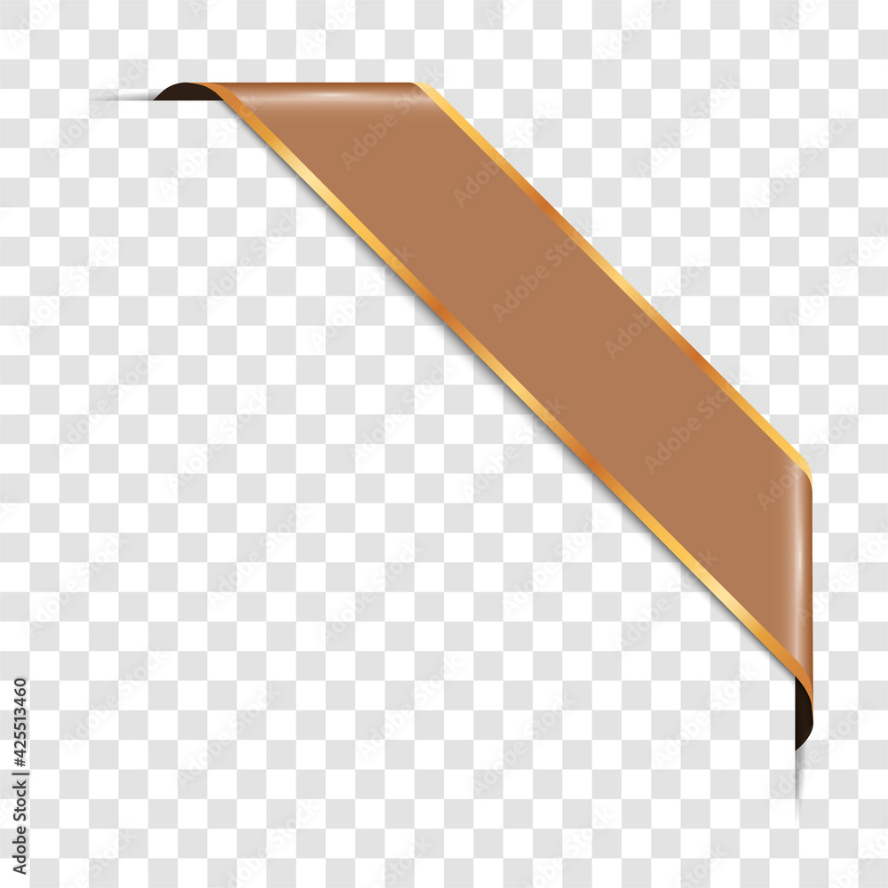 Brown Ribbon Png