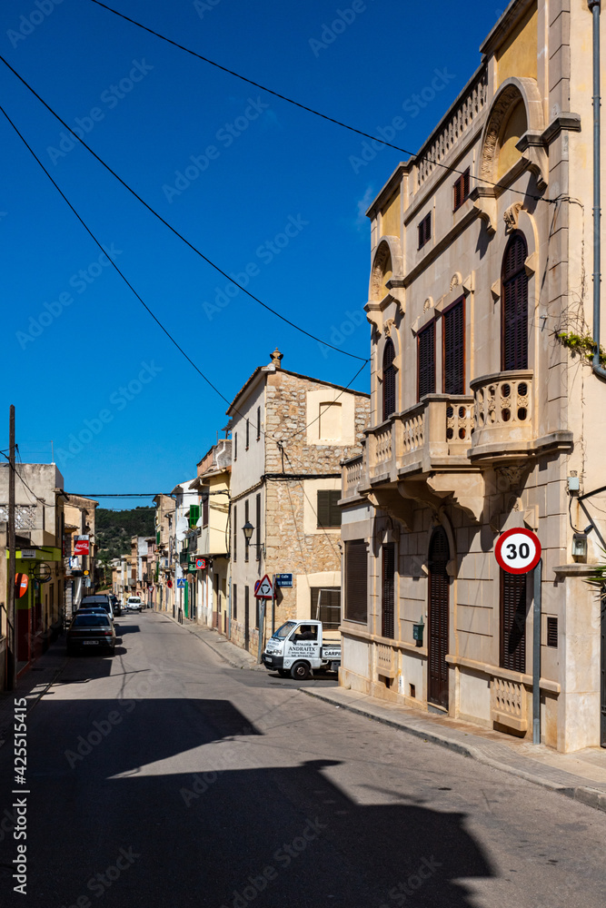 sarraco village,majorca,spain