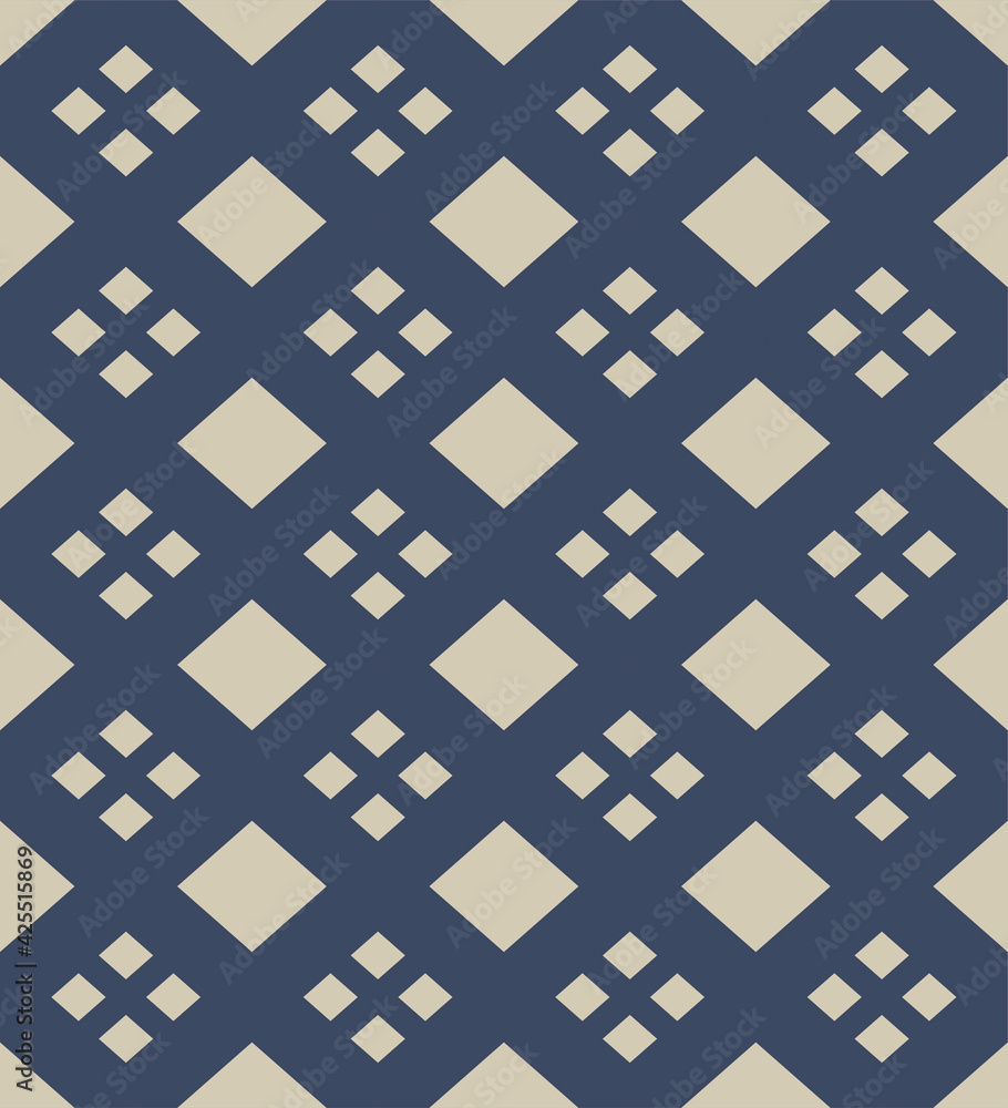 Japanese Geometric Diamond Plaid Vector Seamless Pattern Japanese Geometric Diamond Plaid Vector Seamless Pattern